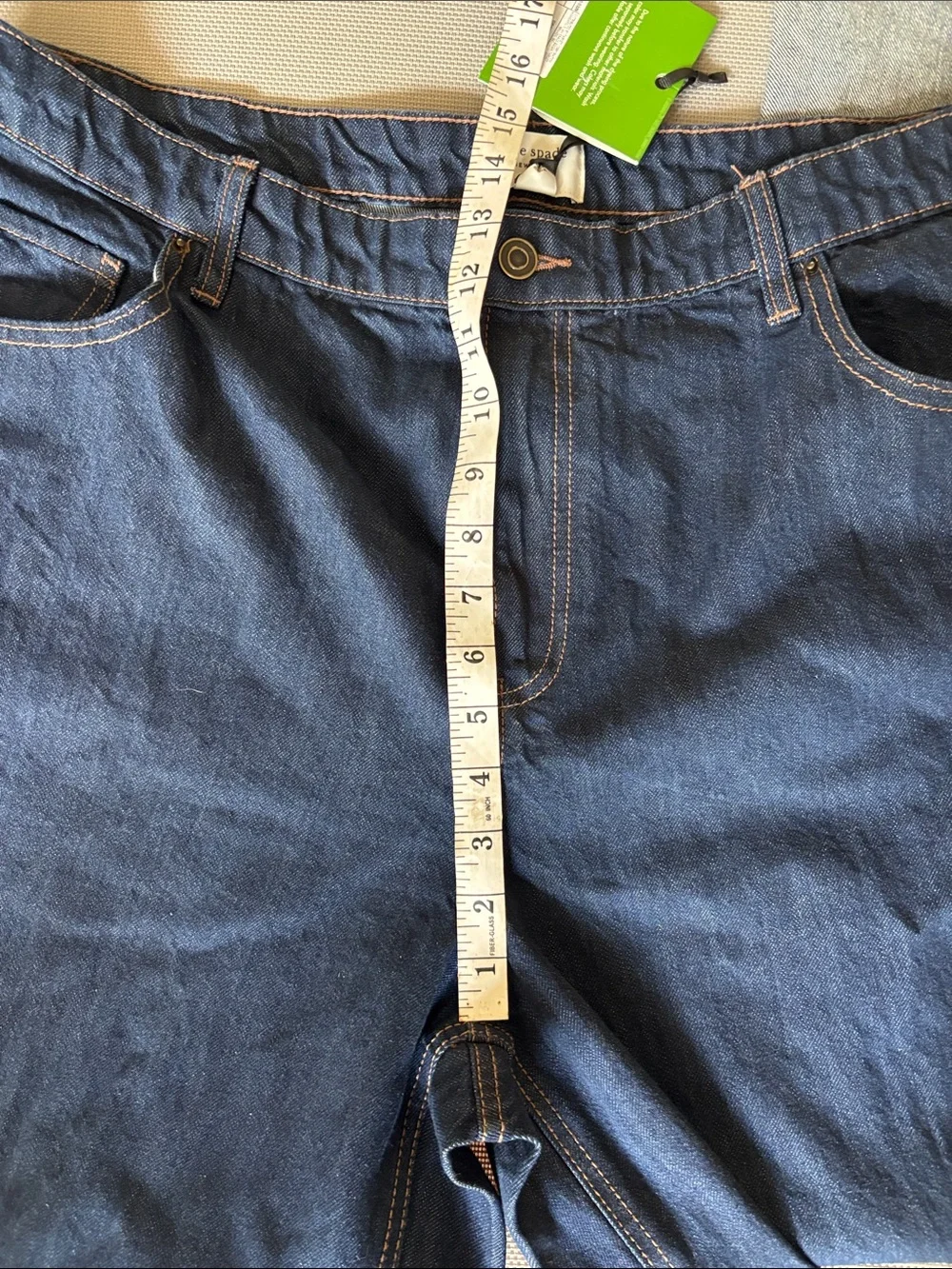 kate spade  for target women’s juniors size 17  Navy Relaxed cropped Jeans. NWT